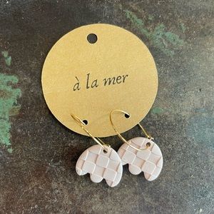 Brand new A La Mer polymer clay earrings